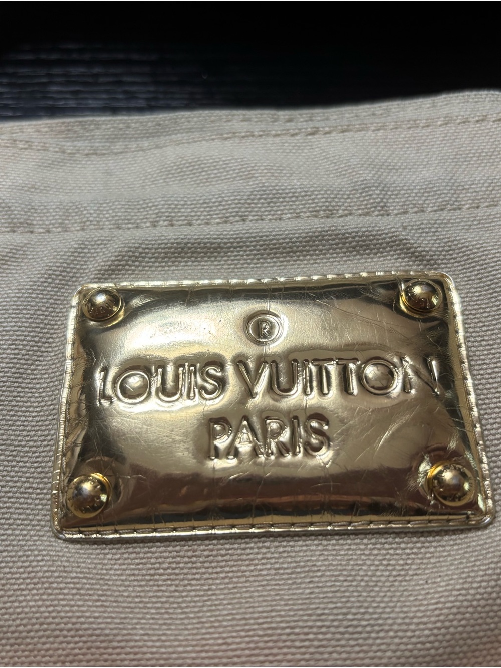 Louis Vuitton Limited Edition 2007 Cruise "That's Love" Canvas GM Tote Bag Rare - Picture 15 of 16